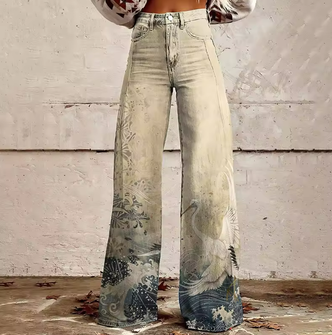 Ladonna - Japanese-Inspired Boho Pants