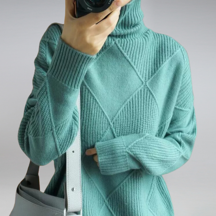 Lisa - Soft turtleneck jumper