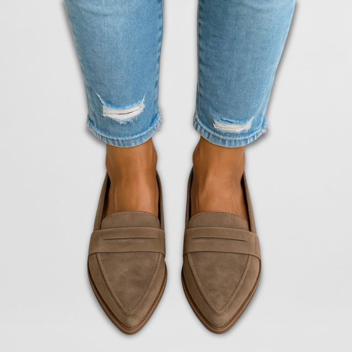 Sabina -  Suede Moccasins
