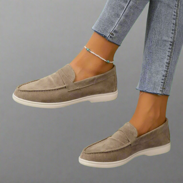 Heidi - Elegant Suede Moccasins