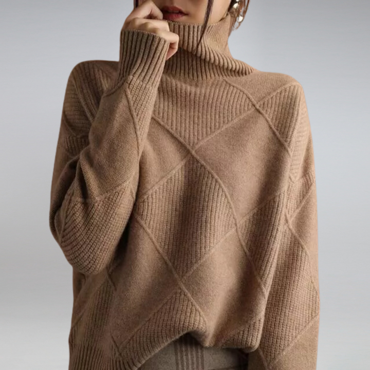 Lisa - Soft turtleneck jumper