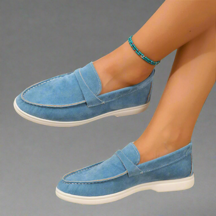 Heidi - Elegant Suede Moccasins