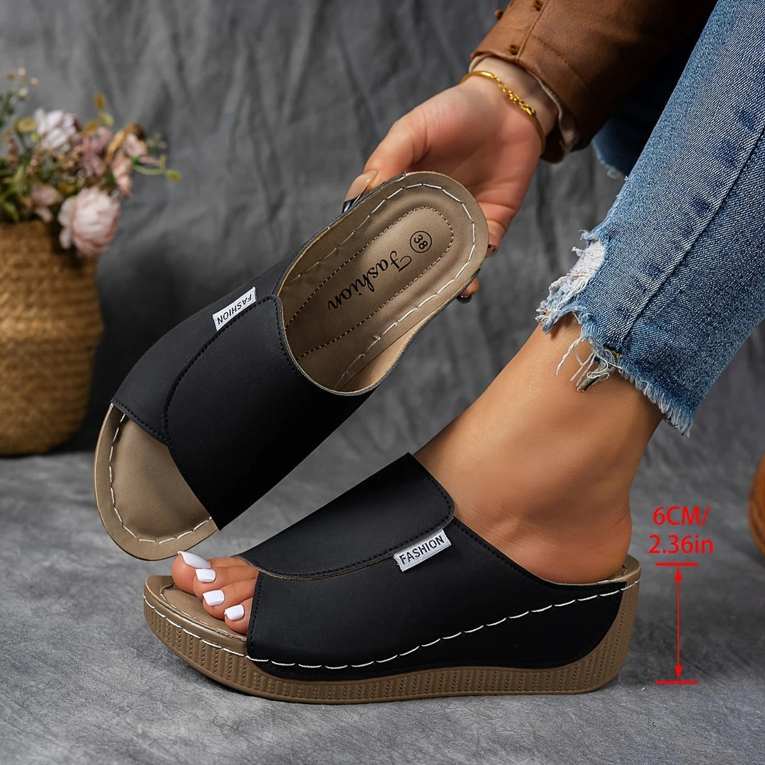 Solene - Casual Thick Sole Sandals