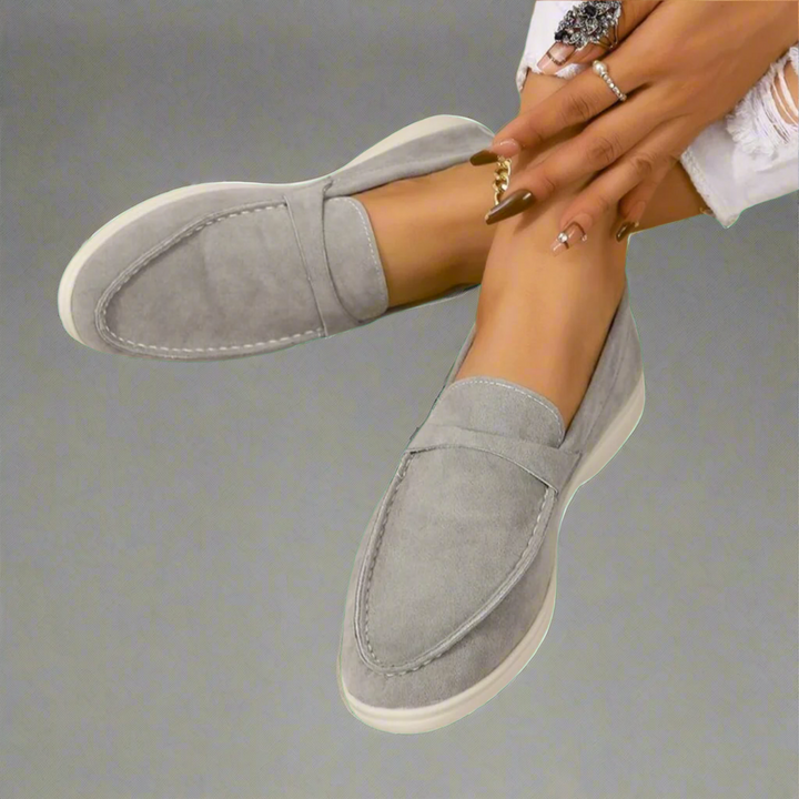 Heidi - Elegant Suede Moccasins