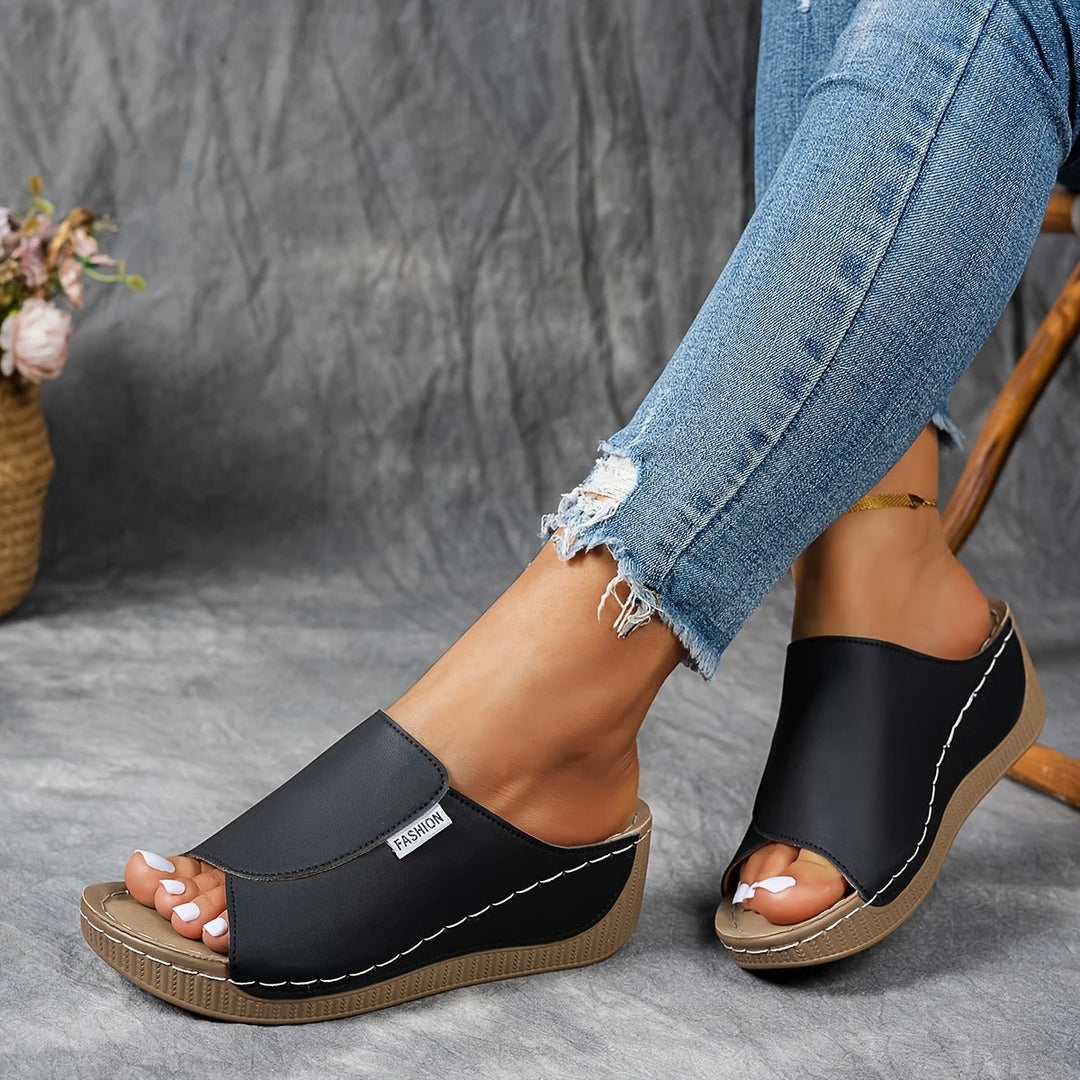 Solene - Casual Thick Sole Sandals