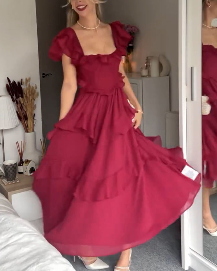 Celina - Ruffle Dress