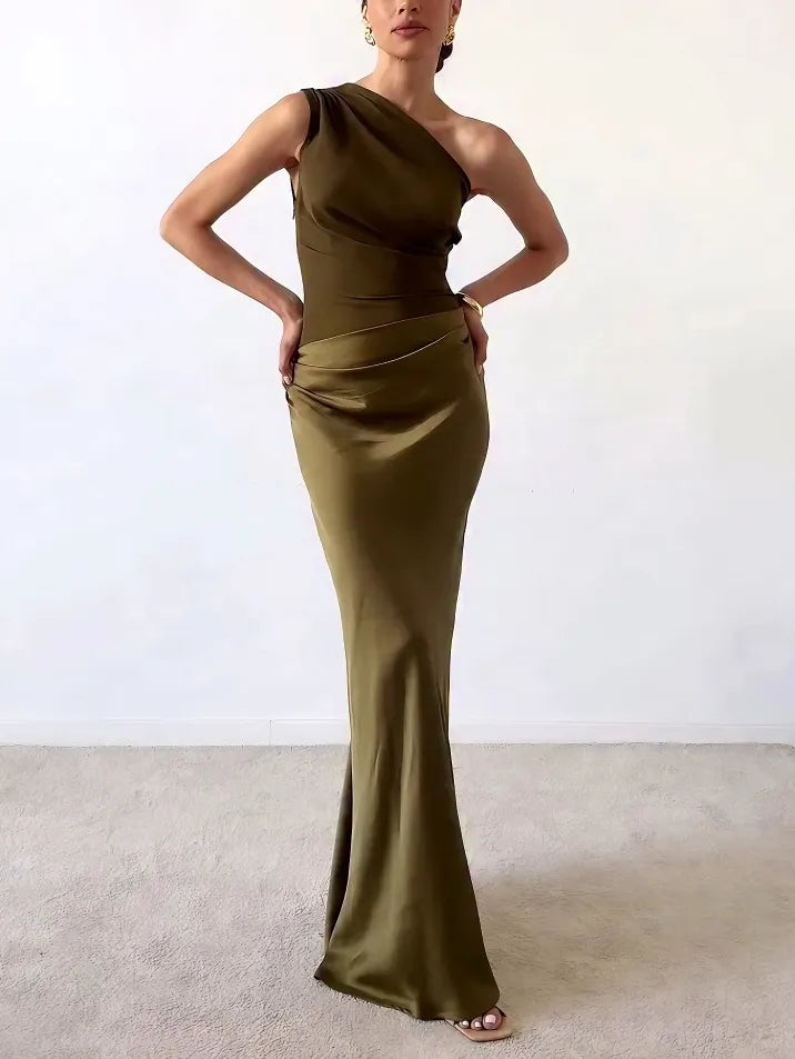 Vikki - One Shoulder Dress