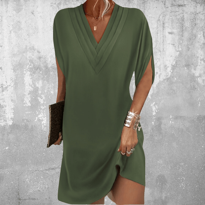 Diane - Elegant Tummy Covering Dress