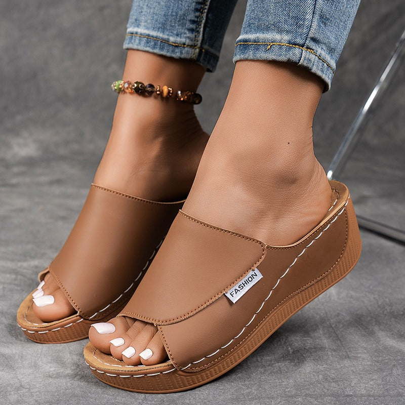 Solene - Casual Thick Sole Sandals