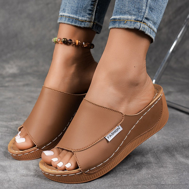 Solene - Casual Thick Sole Sandals