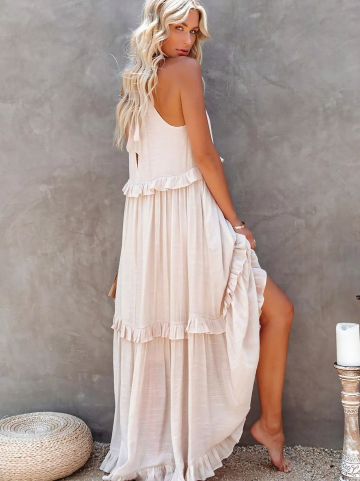 Stella - Ruffle Breeze Maxi Dress