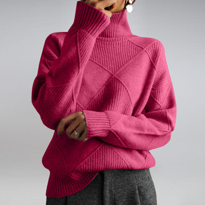 Lisa - Soft turtleneck jumper