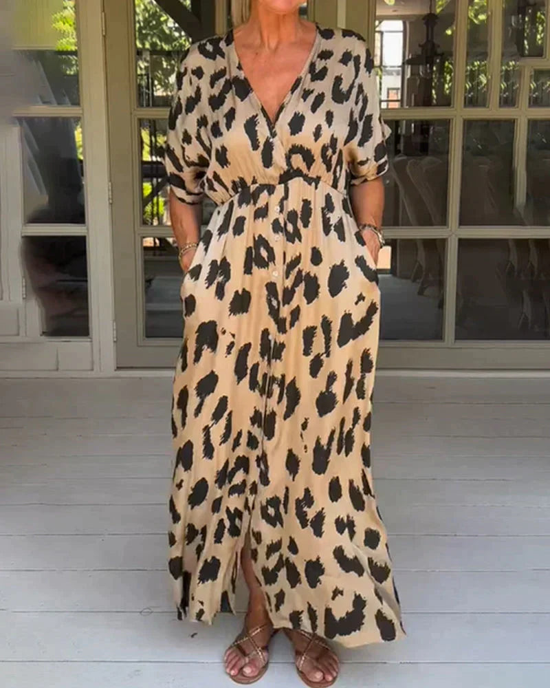 Leoni - Leopard print dress