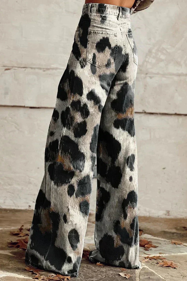 Adrienne - Vintage Boho Pants with Chic Print