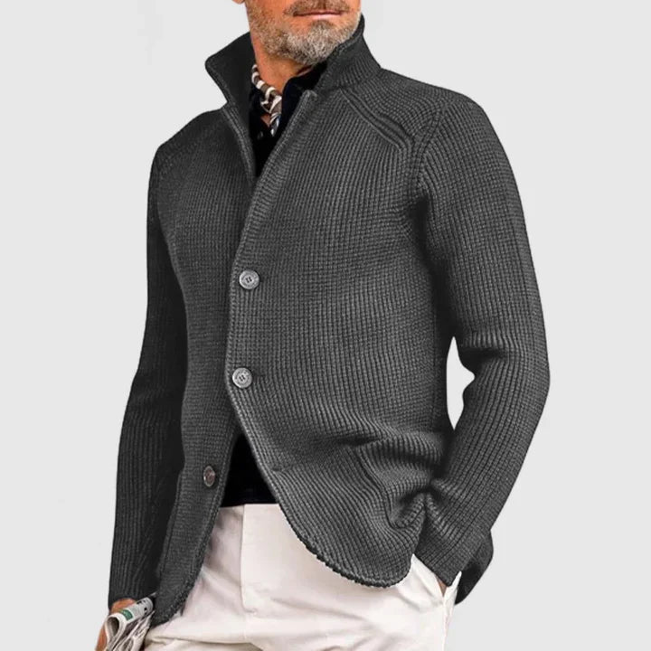 Gor - Elegant button cardigan for the stylish man
