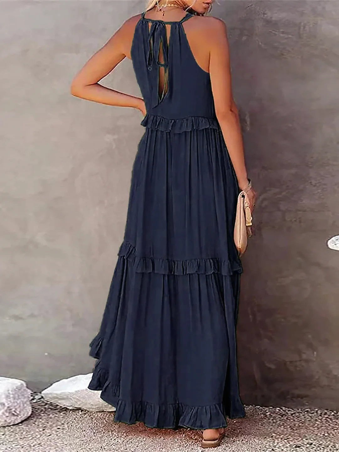 Stella - Ruffle Breeze Maxi Dress