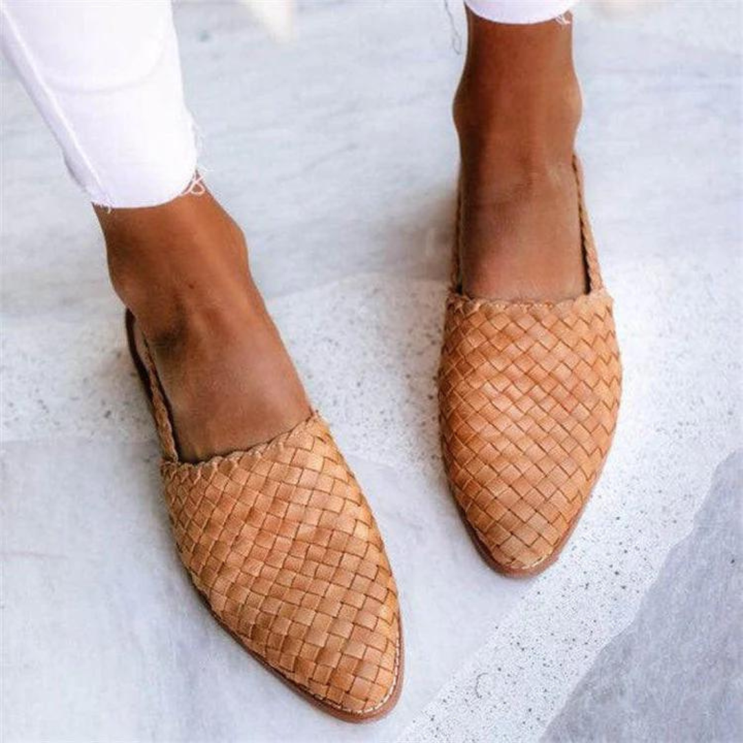 Livian – Woven Slingback Flats
