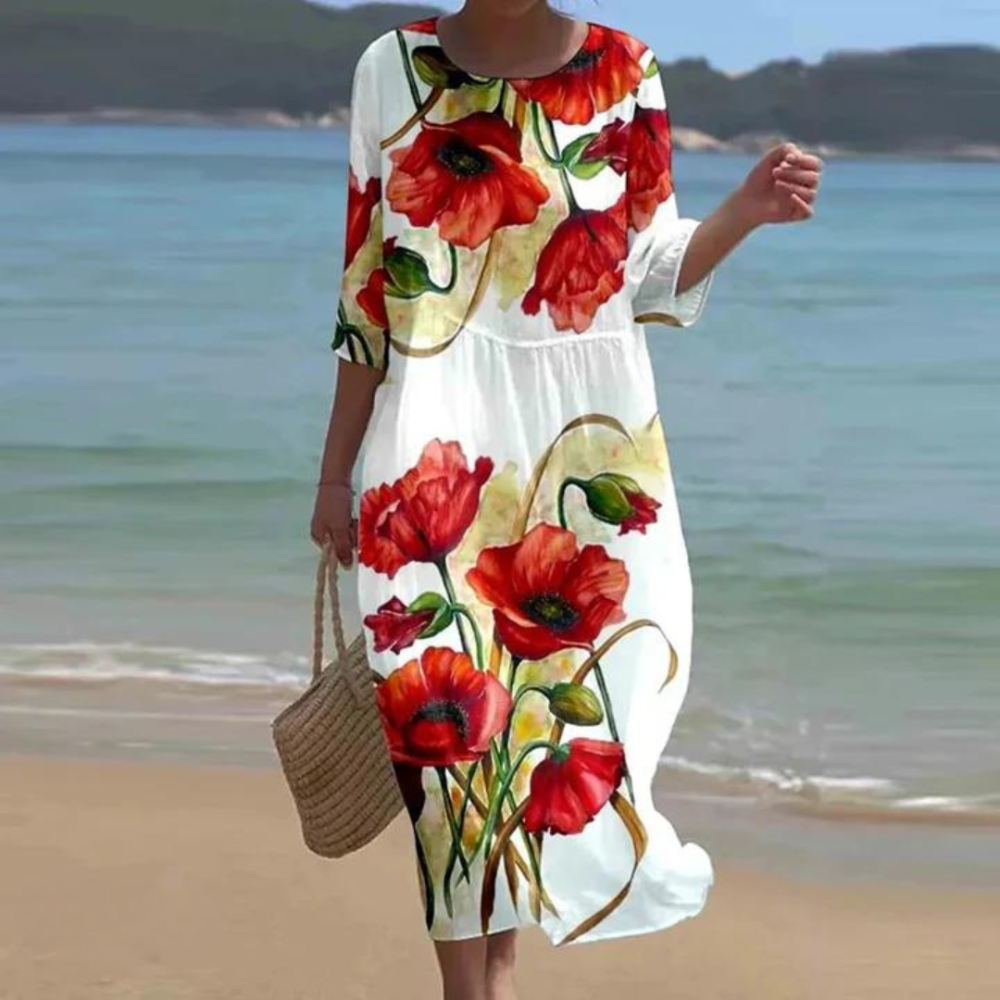 Jocelyn - Elegant Tummy-Flattering Dress