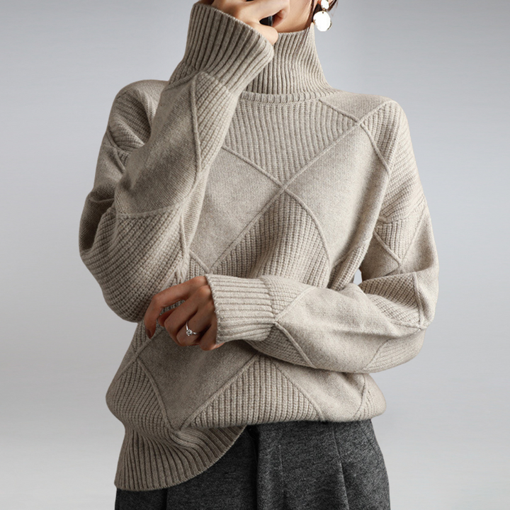 Lisa - Soft turtleneck jumper