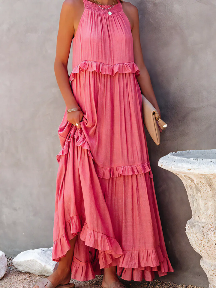 Stella - Ruffle Breeze Maxi Dress