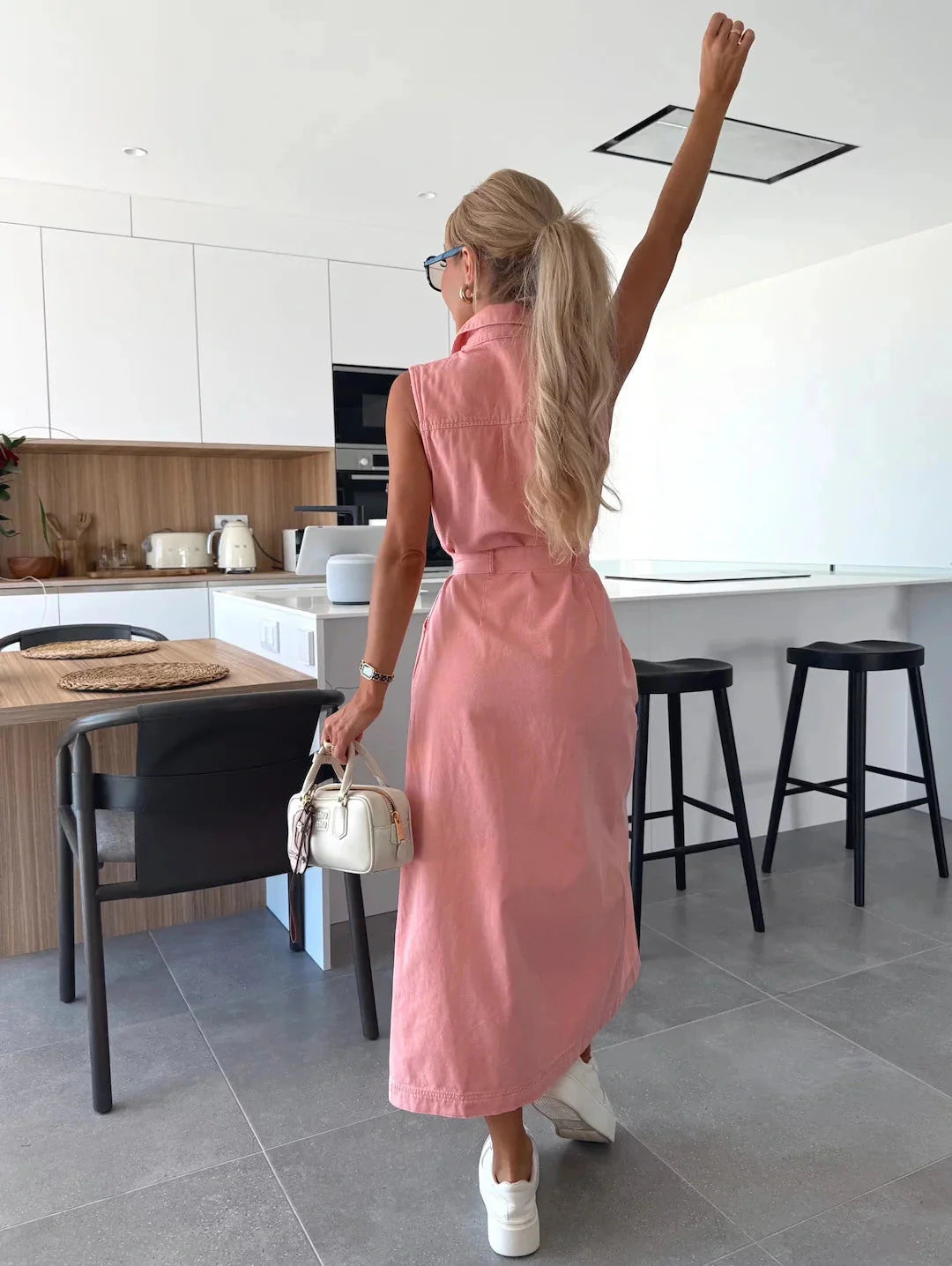 Zena - Maxi Denim Dress
