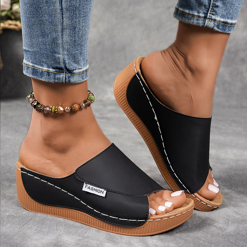 Solene - Casual Thick Sole Sandals