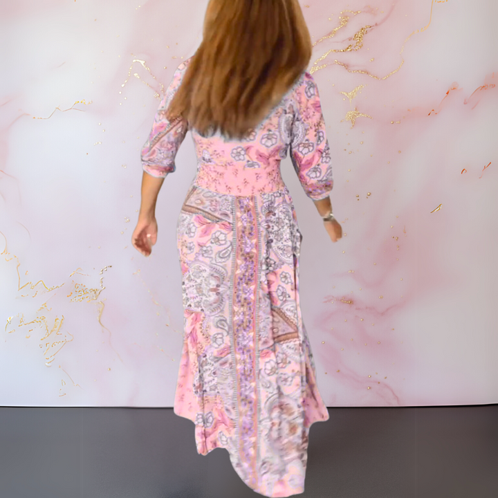 Alice - Elegant Summer Dress with V-neck