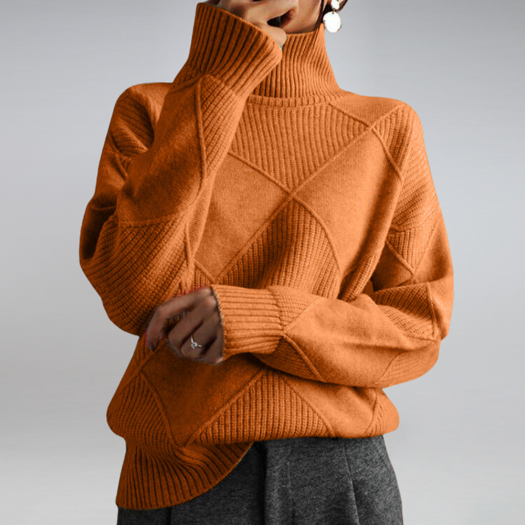 Lisa - Soft turtleneck jumper