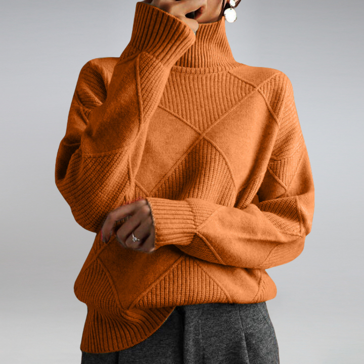 Lisa - Soft turtleneck jumper