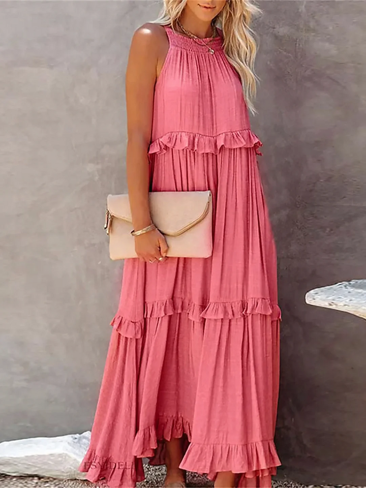 Stella - Ruffle Breeze Maxi Dress