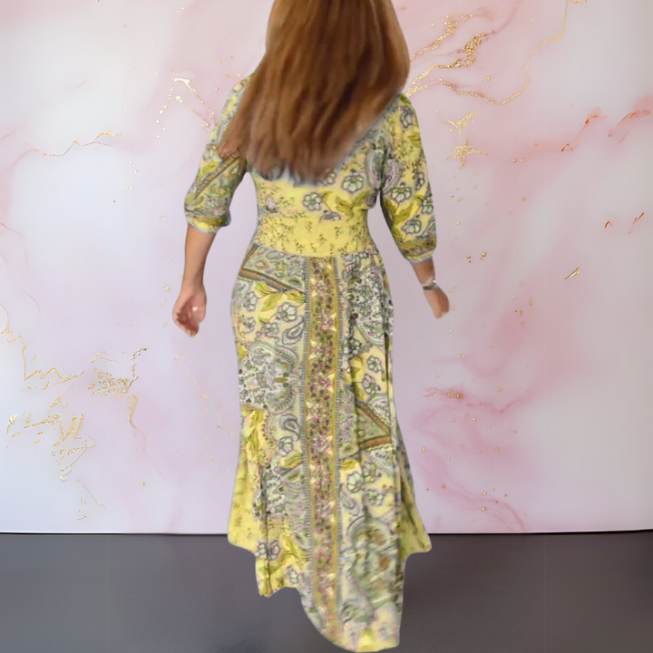 Alice - Elegant Summer Dress with V-neck