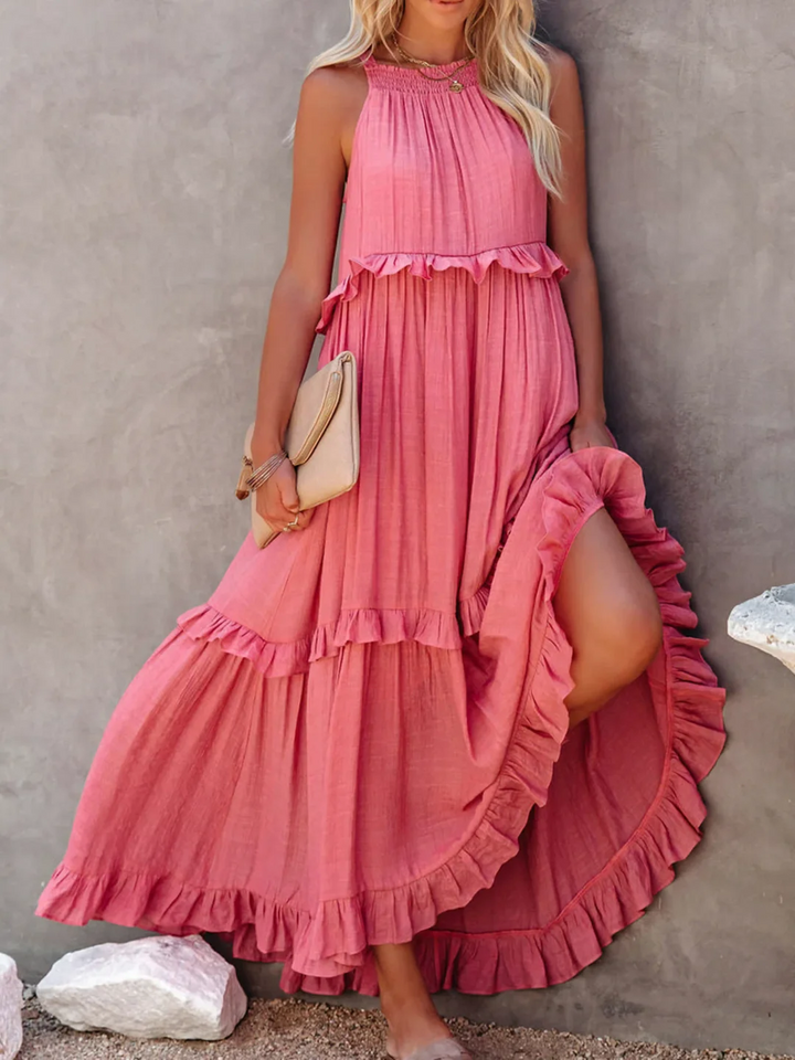 Stella - Ruffle Breeze Maxi Dress