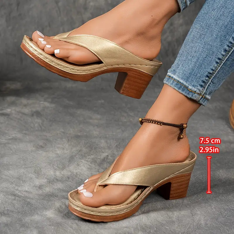 Vespera - Orthopedic Heeled Sandals