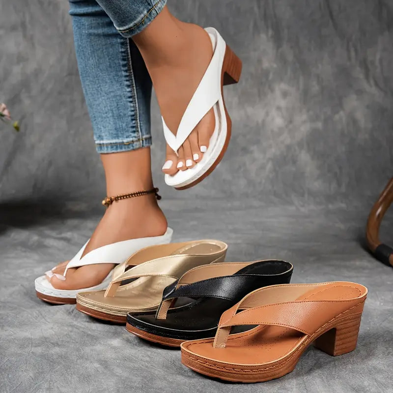 Vespera - Orthopedic Heeled Sandals