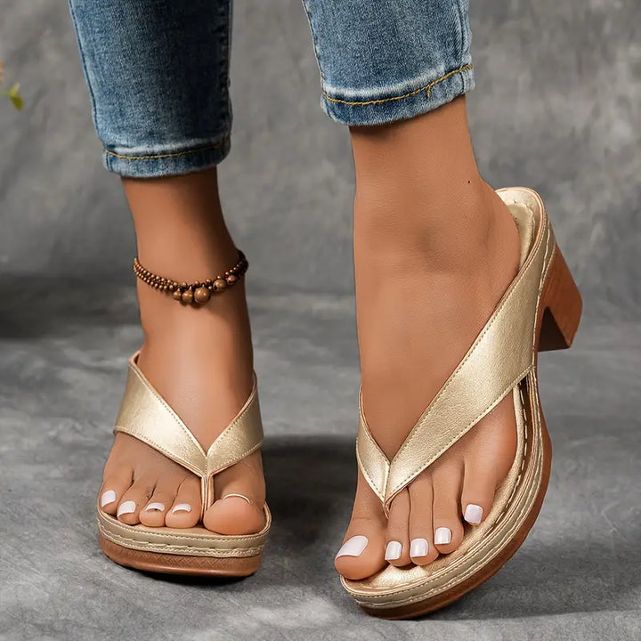 Vespera - Orthopedic Heeled Sandals