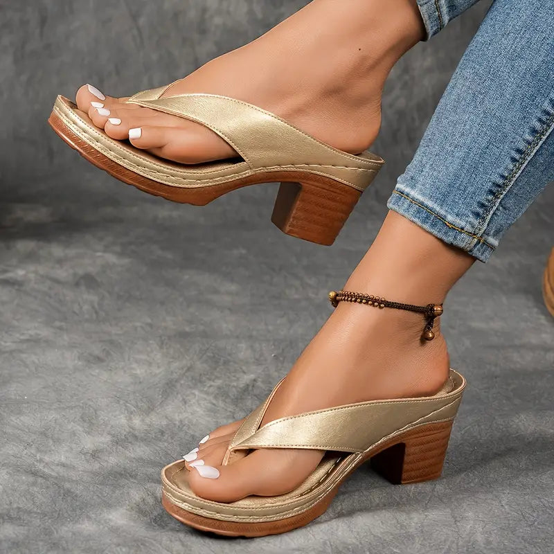 Vespera - Orthopedic Heeled Sandals