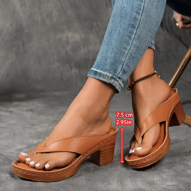 Vespera - Orthopedic Heeled Sandals