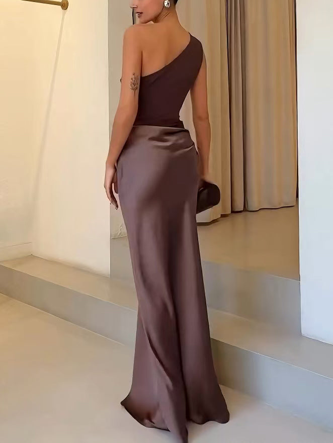 Vikki - One Shoulder Dress