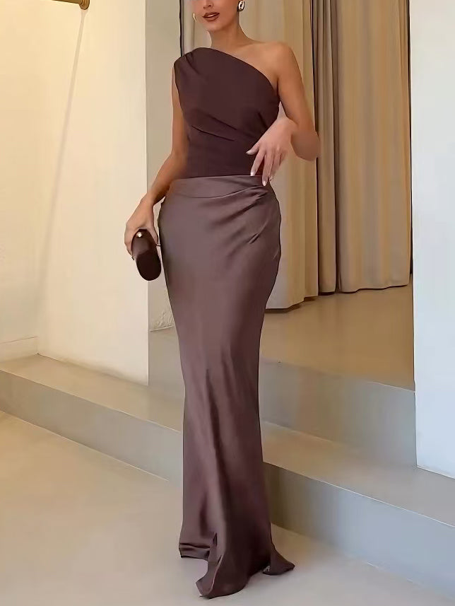 Vikki - One Shoulder Dress