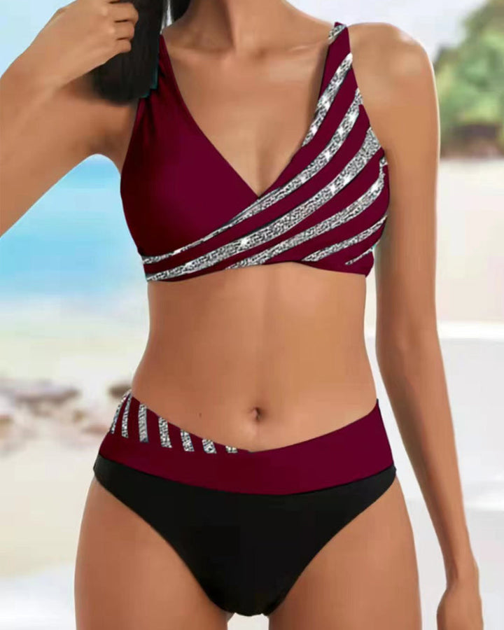 Vivian - Bikini with print