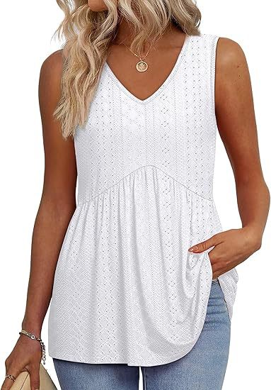 Arabella – Effortless Flowy Sleeveless Tank Top