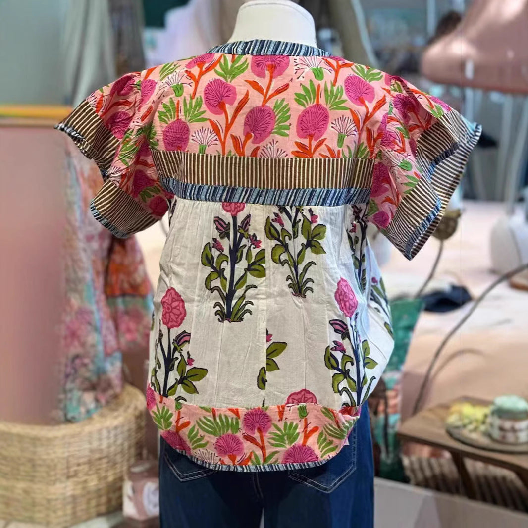 Anneliese – Embroidered Boho Blouse