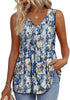 Yellow Blue Floral