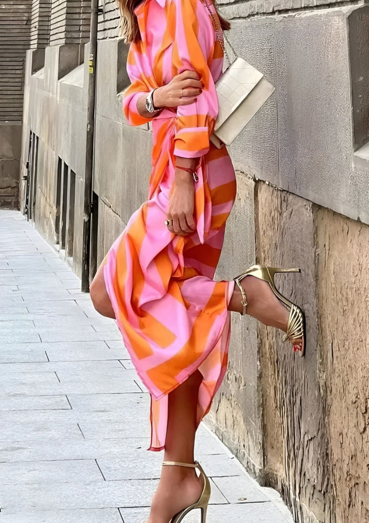 Lenora - Elegant Wrap Dress