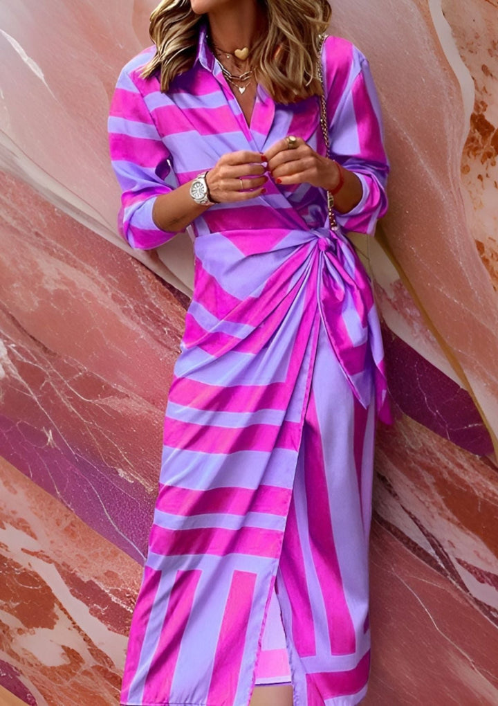 Lenora - Elegant Wrap Dress