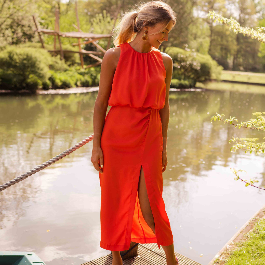 Eulalia - Elegant midi dress