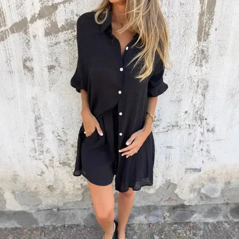 Abby - Blouse and Shorts Set