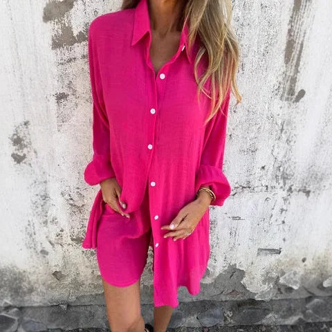 Abby - Blouse and Shorts Set