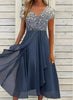 Silver and Blue
