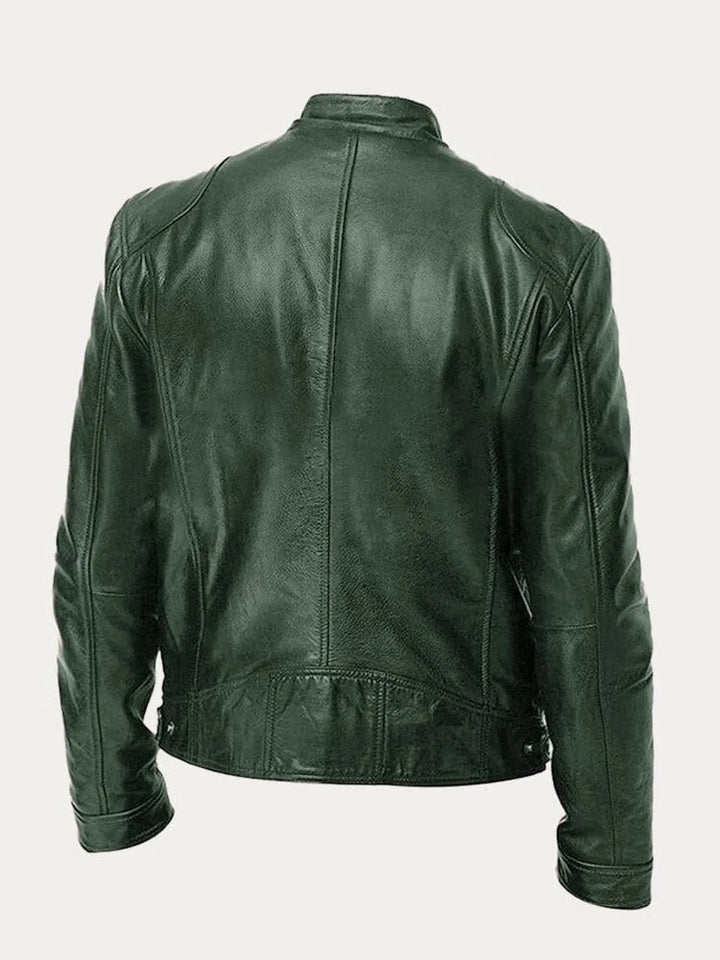 James - Men's casual leather jacket